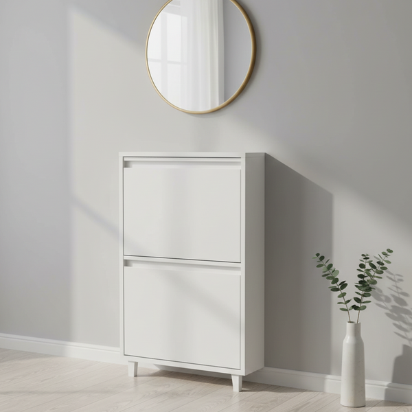 Sapateira com Portas Basculantes – Design Compacto e Moderno