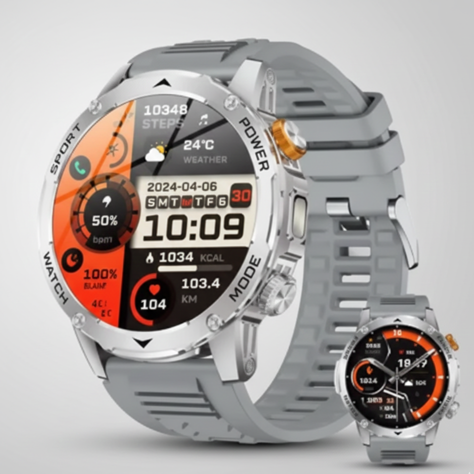 Smartwatch – Potência, Estilo e Autonomia Extra Longa