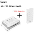 Módulo WiFi Inteligente 4 Canais para Automação Total SONOFF 4CH R3 / 4CH PRO R3