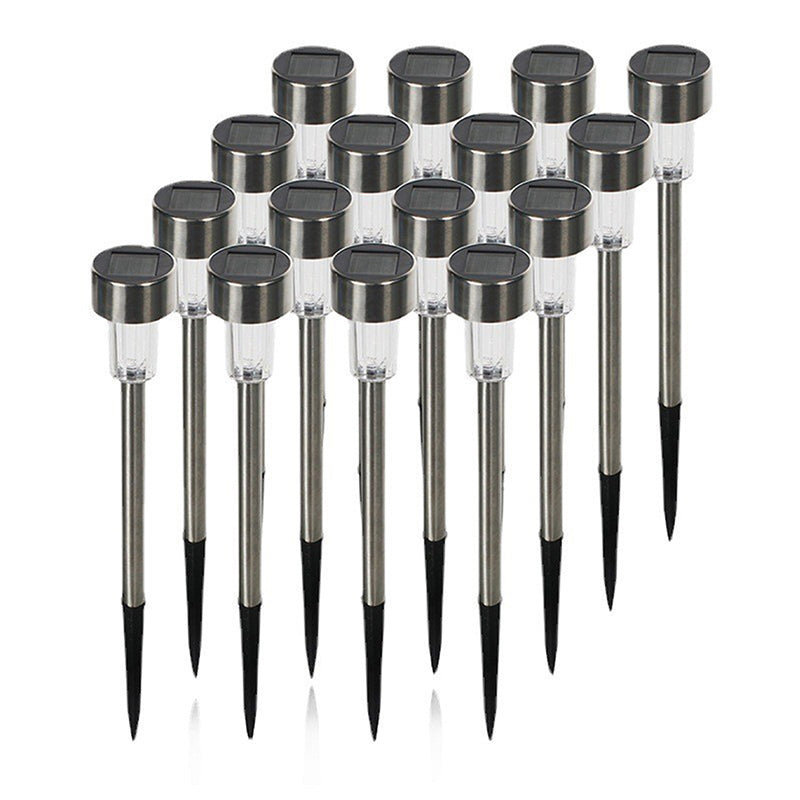 Luminária solar externa para jardim, à prova d'água.