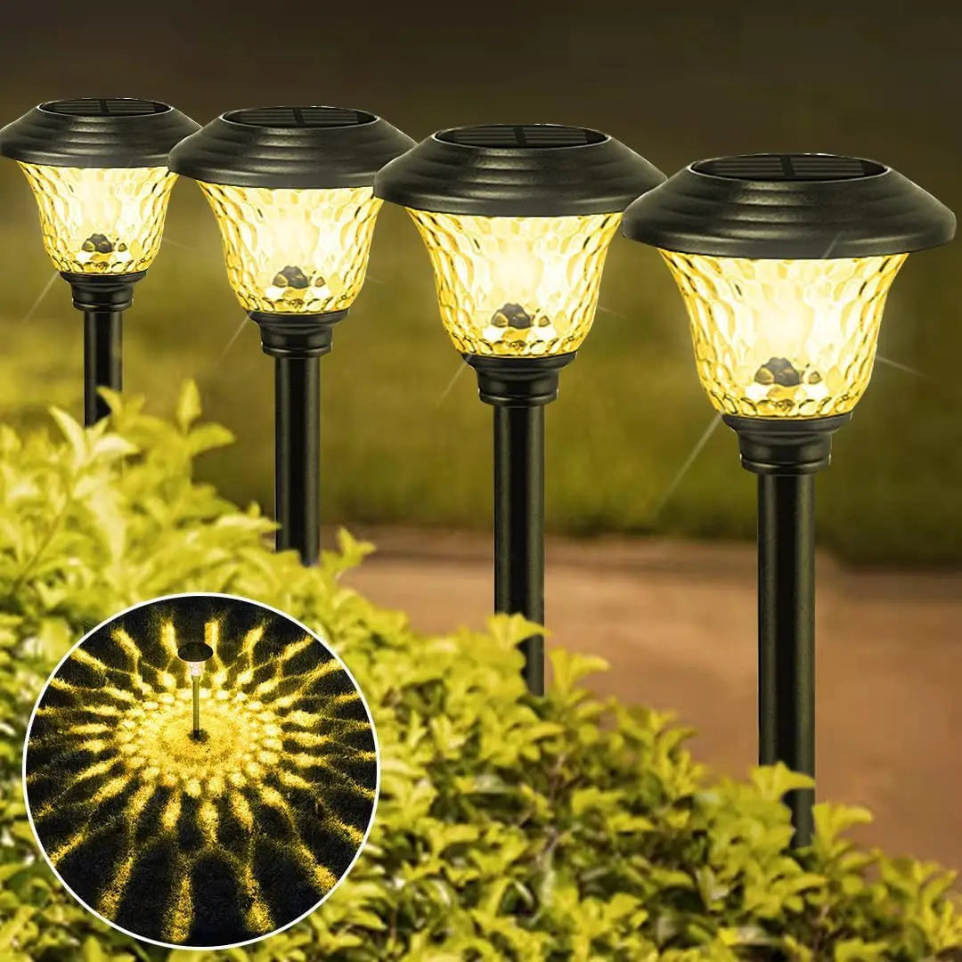 Luminárias Solares de Jardim  – Ilumine Caminhos com Estilo