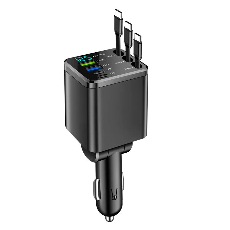 Carregador de Carro 7-em-1