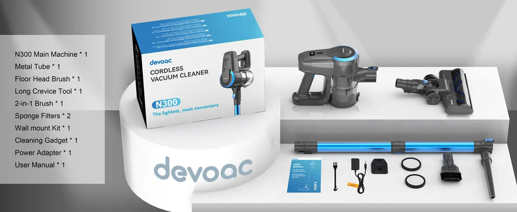 Aspirador sem fio 6 em 1: potente, ultraleve e portátil, com bateria de 2200mAh