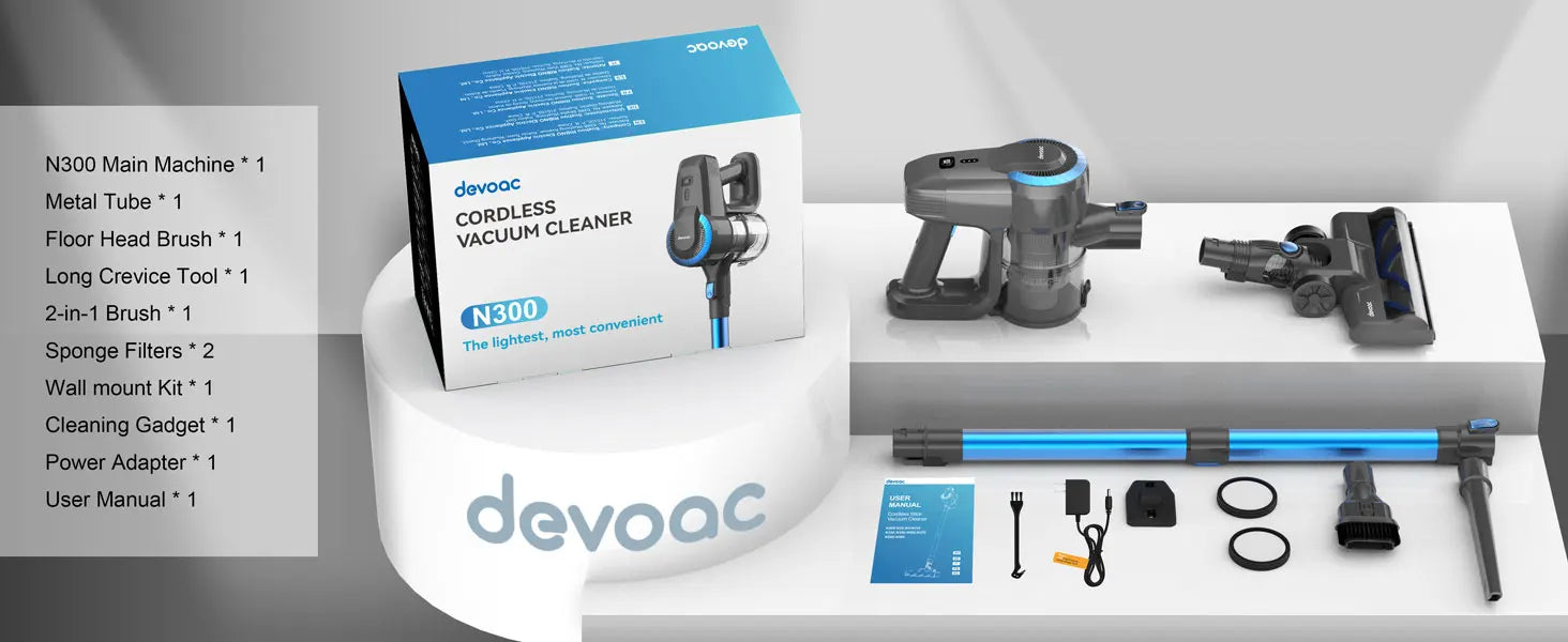 Aspirador sem fio 6 em 1: potente, ultraleve e portátil, com bateria de 2200mAh