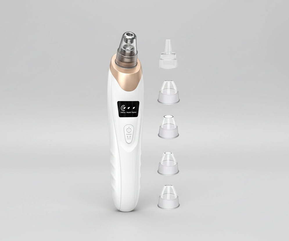 Kit de cuidados com a pele com aspirador de cravos