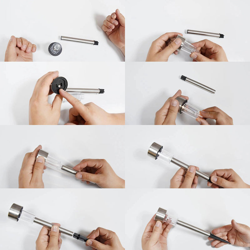 Luminária solar externa para jardim, à prova d'água.