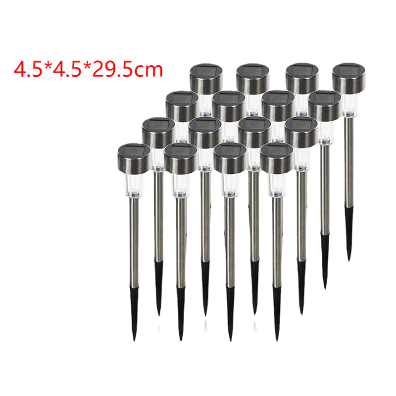 Luminária solar externa para jardim, à prova d'água.