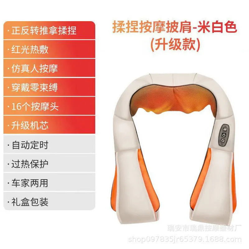 Massageador Eléctrico Inteligente para Pescoço e Ombros