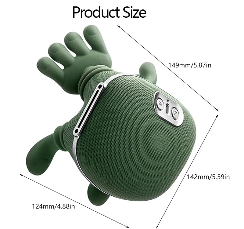 Massageador de pescoço com pressão biônica nos dedos