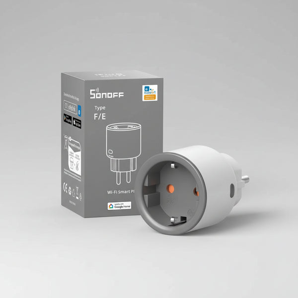 SONOFF S60 EU – Tomada Inteligente WiFi com Proteção de Sobrecarga (16A / 4000W)