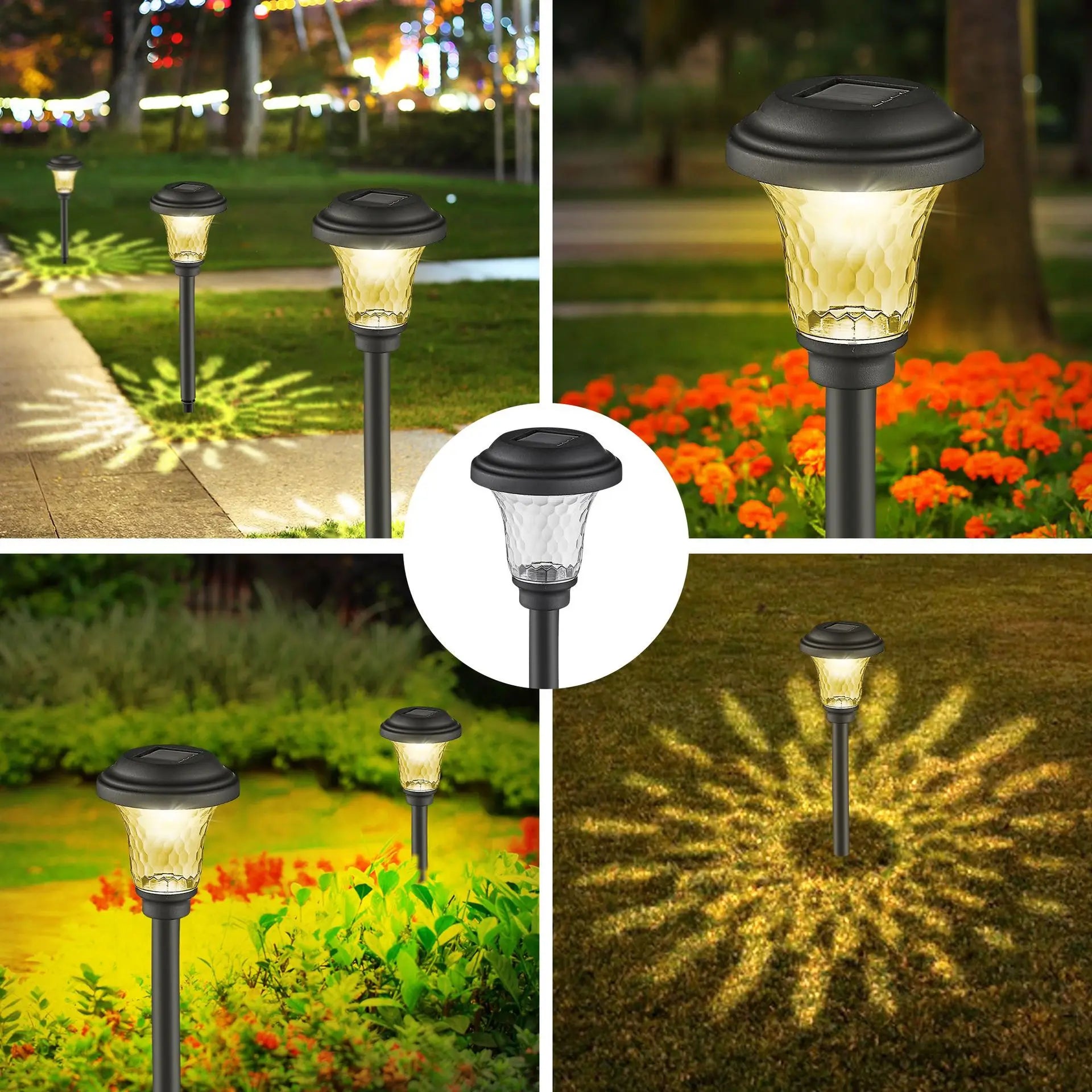 Luminárias Solares de Jardim  – Ilumine Caminhos com Estilo