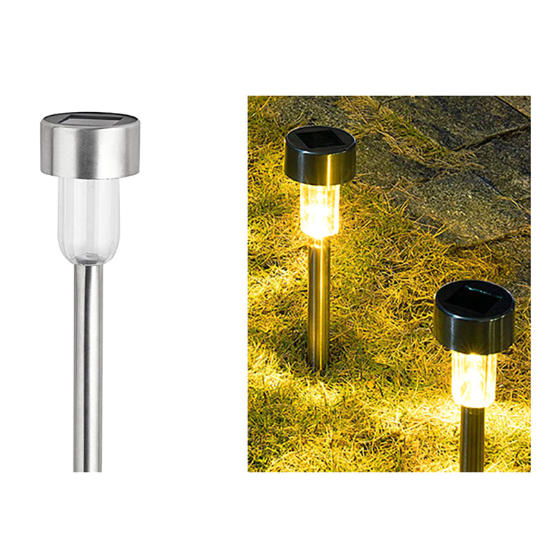 Luminária solar externa para jardim, à prova d'água.
