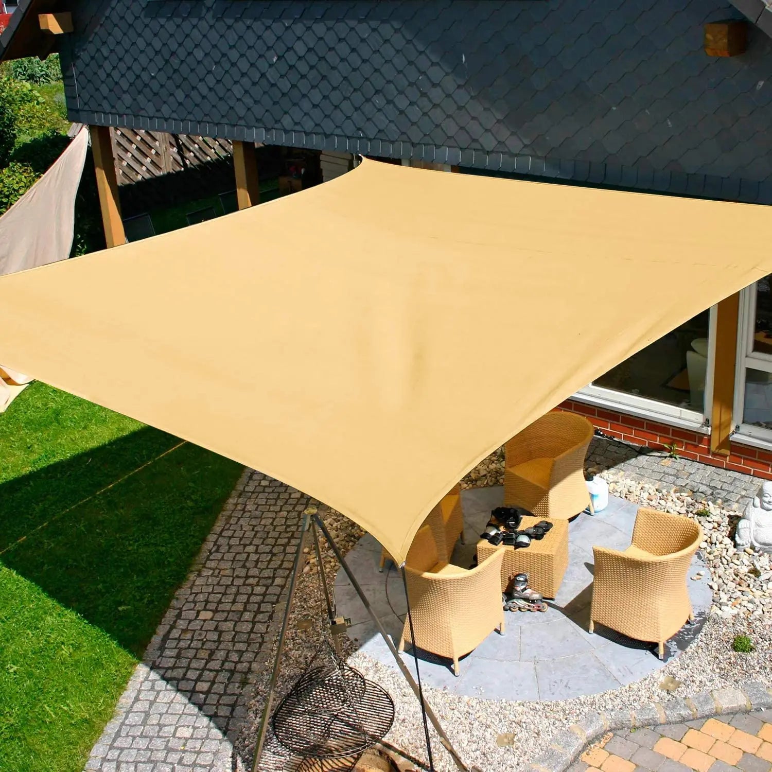 Toldo Impermeável – Proteção UV para Jardim, Terraço e Pátio