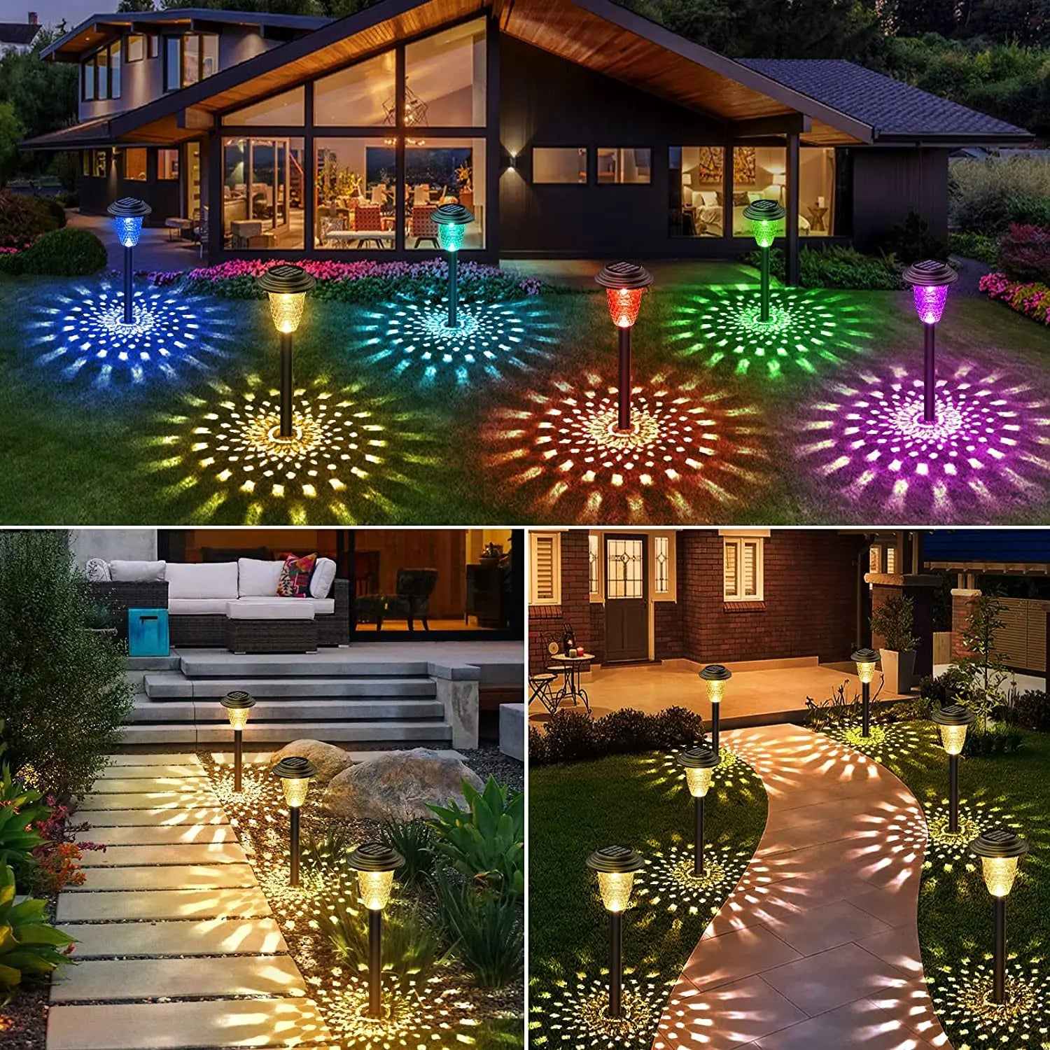 Luminárias Solares de Jardim  – Ilumine Caminhos com Estilo