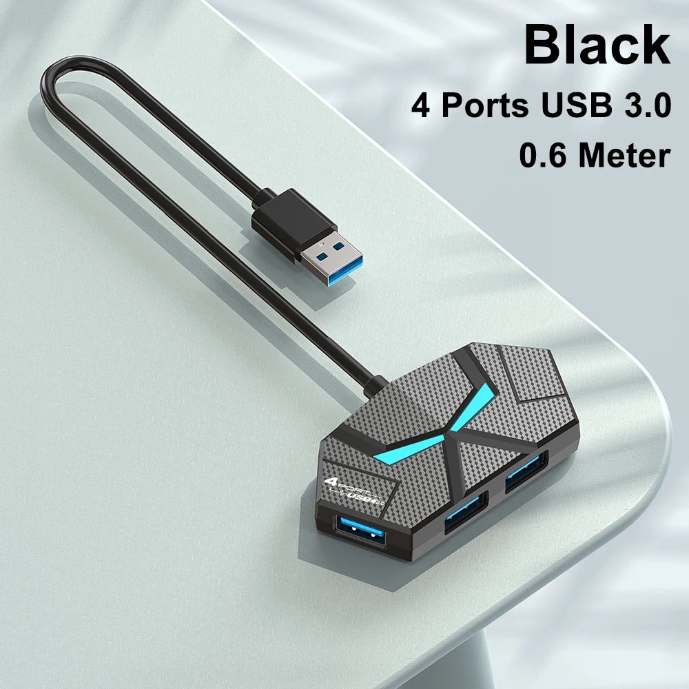 Hub USB 3.0 de até 7 Portas – Alta Velocidade