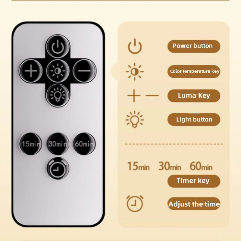 Candeeiro com Relógio