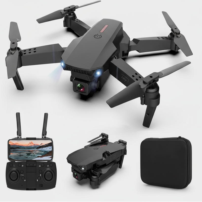 Drone com Câmara Dupla e Fluxo Óptico – Ideal para Iniciantes