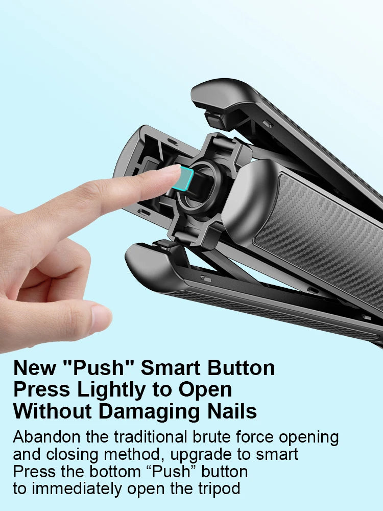 Tripé e Comando Bluetooth Recarregável