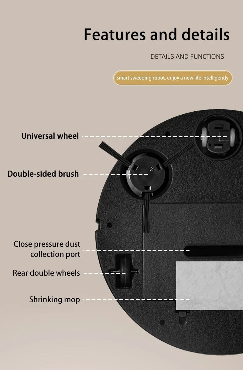 Aspirador robô inteligente