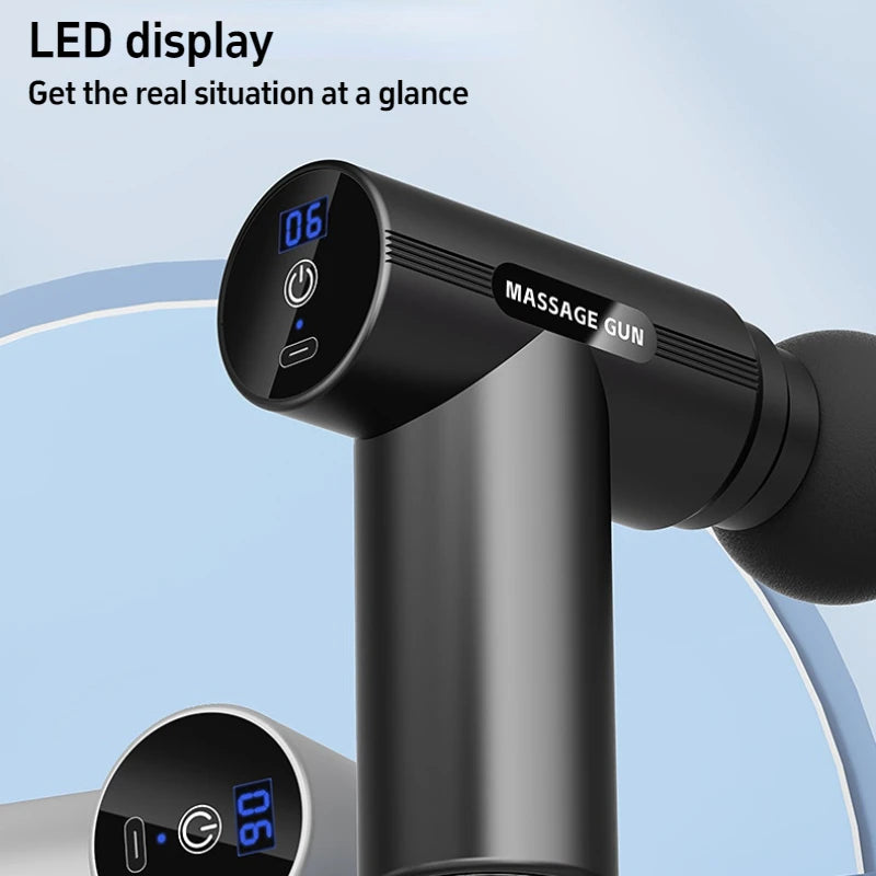 Pistola de Massagem Elétrica