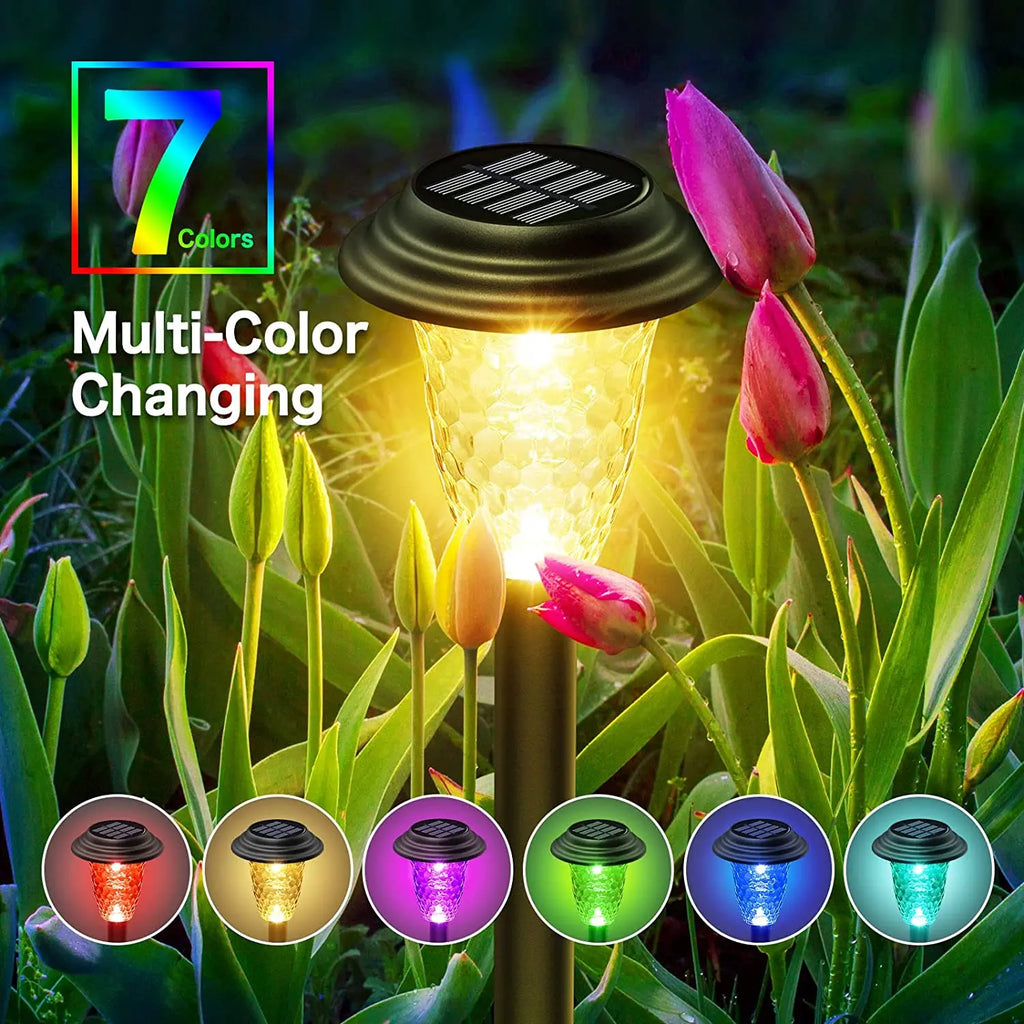 Luminárias Solares de Jardim  – Ilumine Caminhos com Estilo