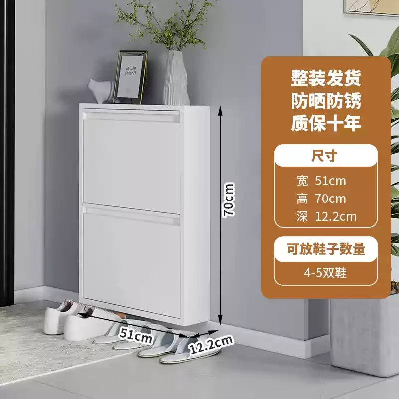 Sapateira com Portas Basculantes – Design Compacto e Moderno
