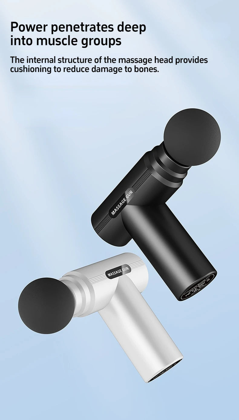 Pistola de Massagem Elétrica