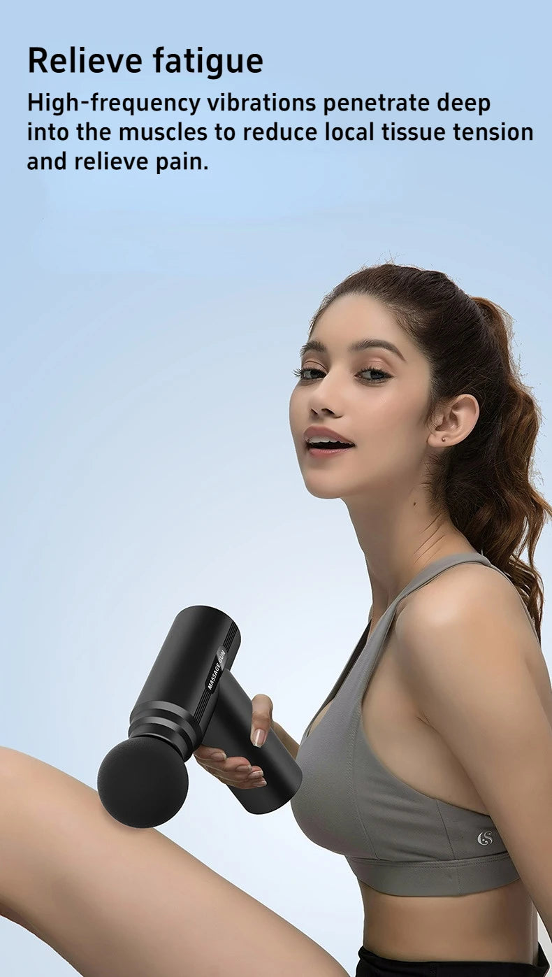 Pistola de Massagem Elétrica